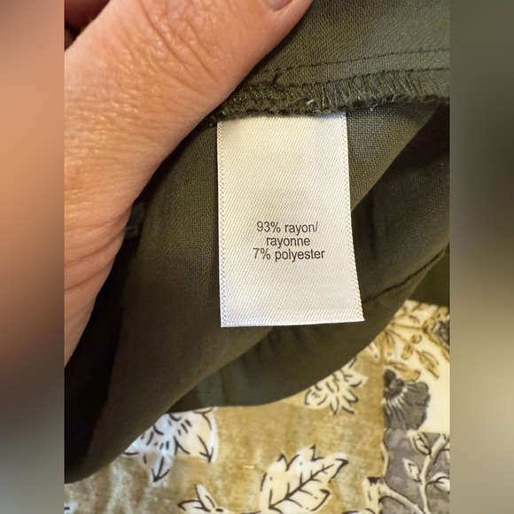 Maurices Olive Green Sleeveless Vest - Picture 7 of 10